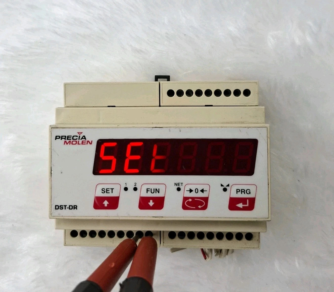 USED PRECIA MOLEN DST-DR DAT400/A Weighing Indicator Operates